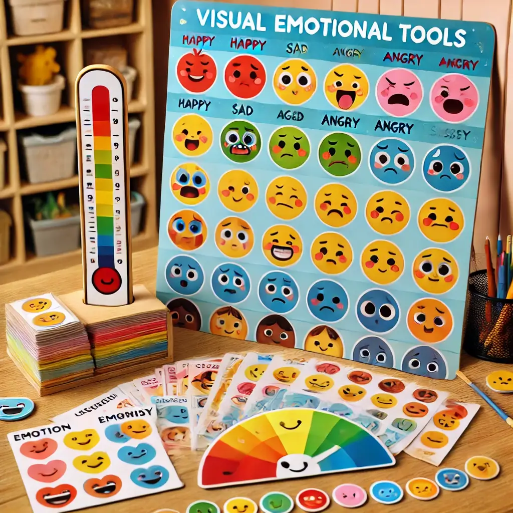 감정 표현이 어려운 아동을 위한 시각 도구 활용법