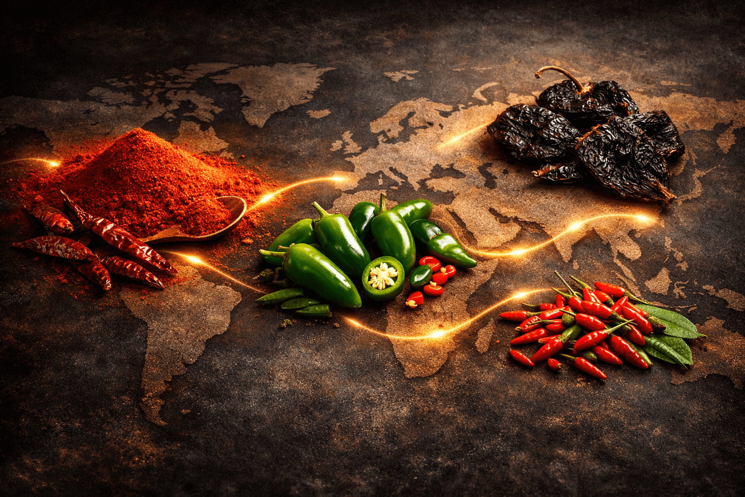 2026년 세계 고추 트렌드 (한국, 멕시코, 태국)