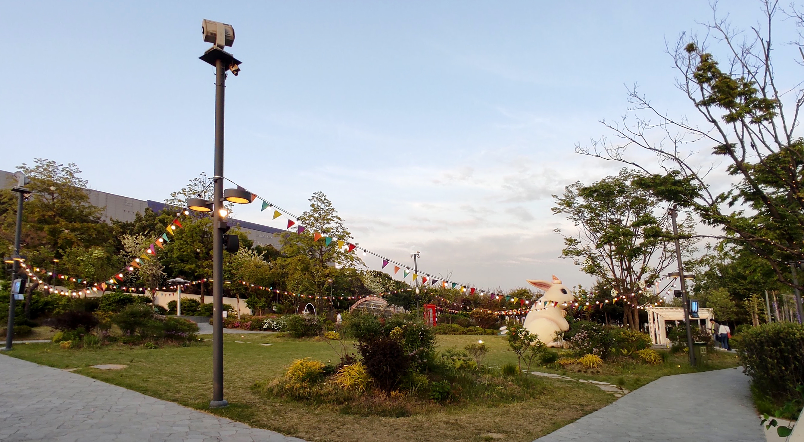 해가지기전 밝을때 모습