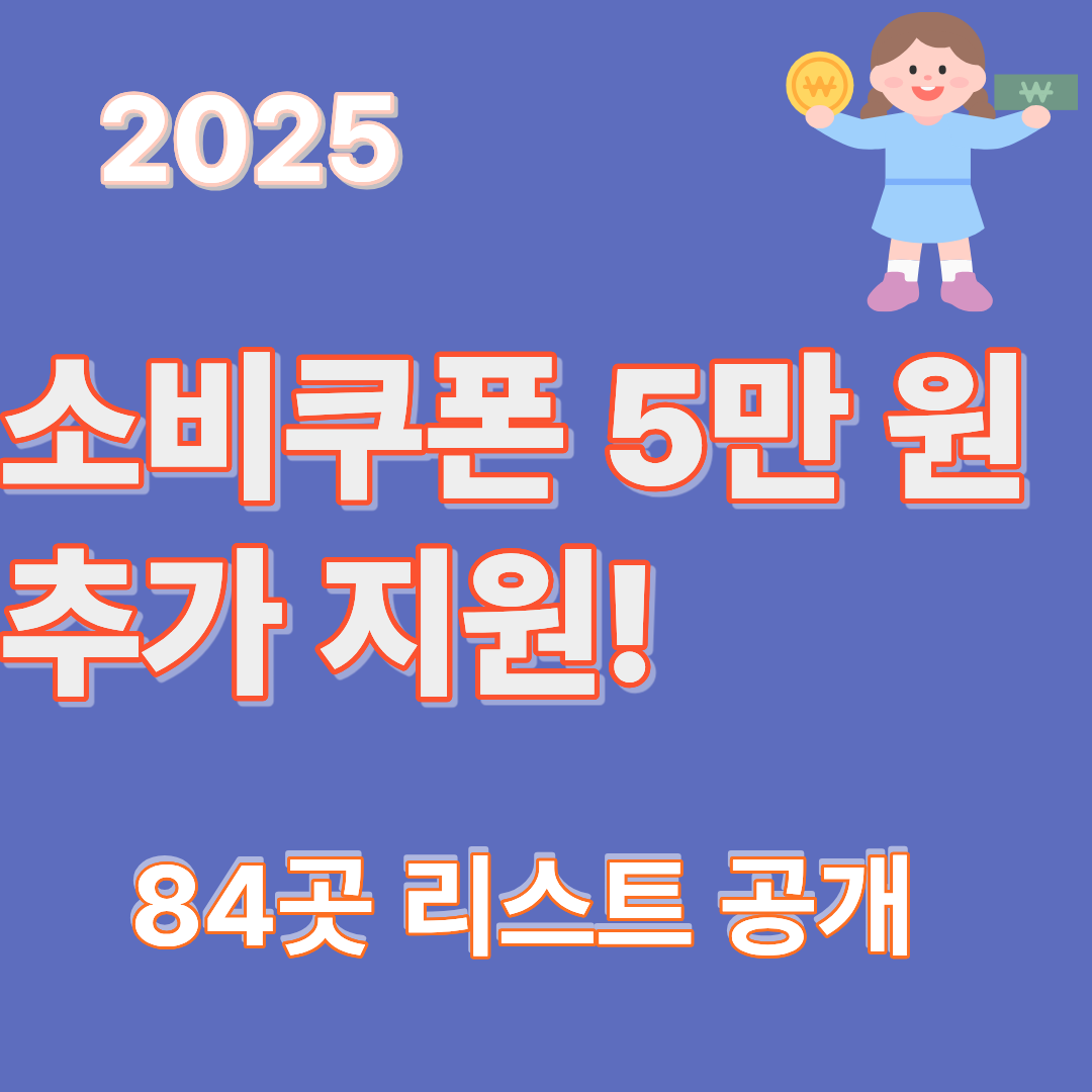 소비쿠폰 내 지역은 5만 원 추가 대상일까? (인구감소지역 84곳 )정리에 관한 이미지
