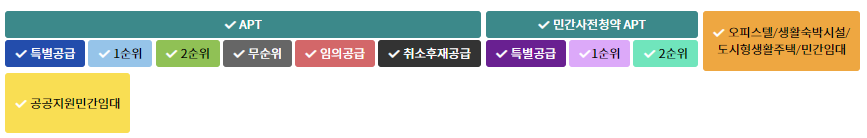 무순위 청약 확인하기