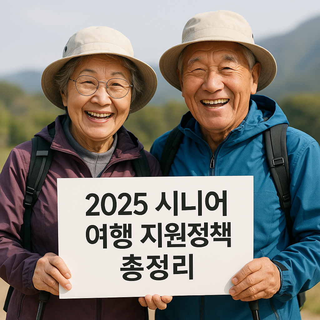 정부와 지자체가 쏟아내는 2025 시니어 여행 지원정책 총정리