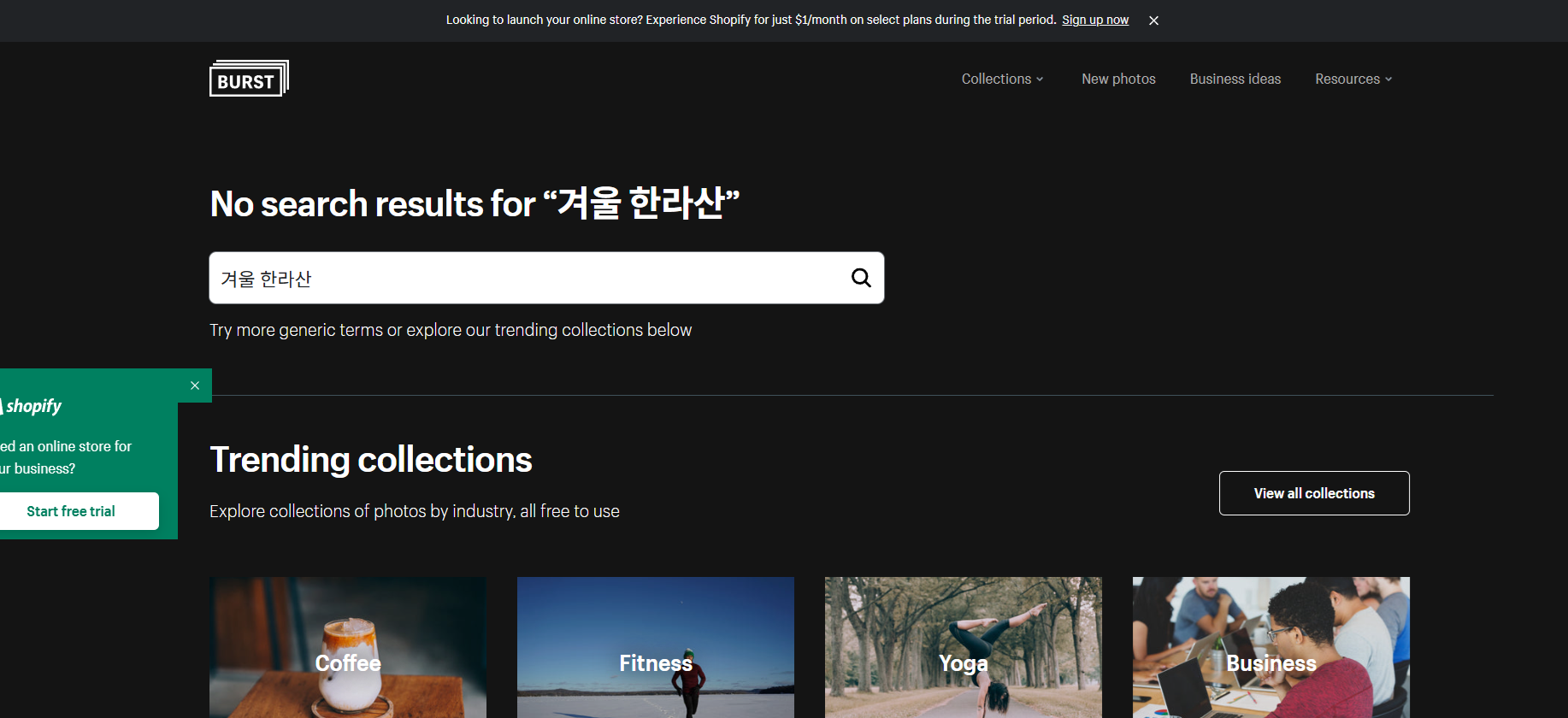 무료 이미지 사이트 burst