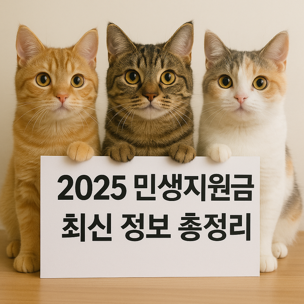 2025 민생지원금 최신 정보 총정리