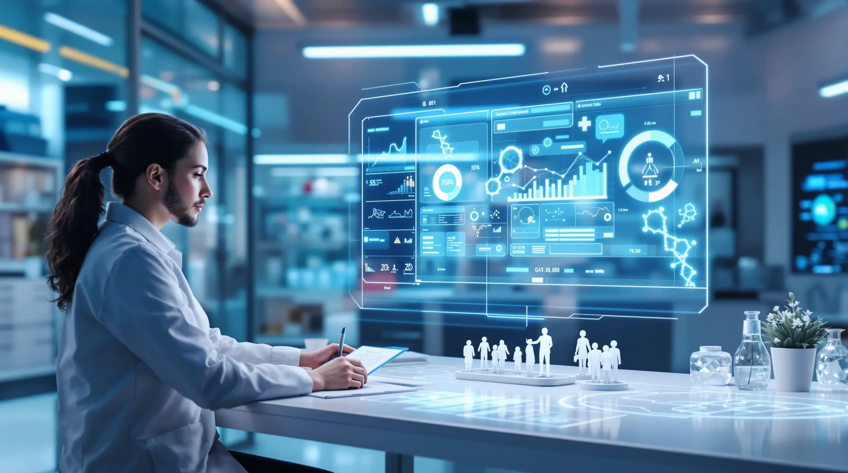 유전자 가위를 AI로 분석하는 미래 전문가