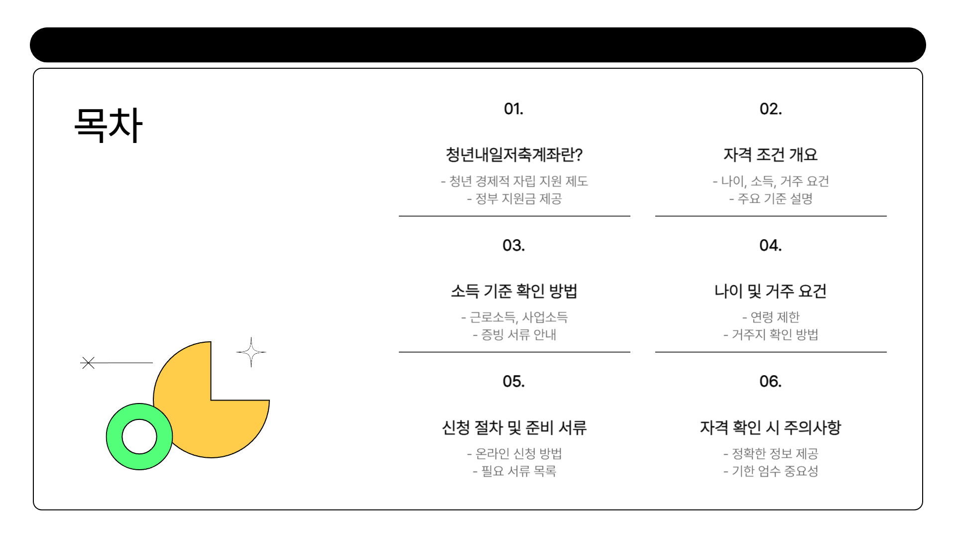 청년내일저축계좌 자격 확인 방법 총정리