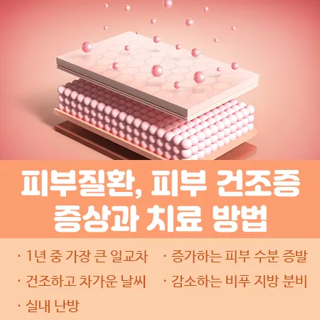 피부 건조증 치료