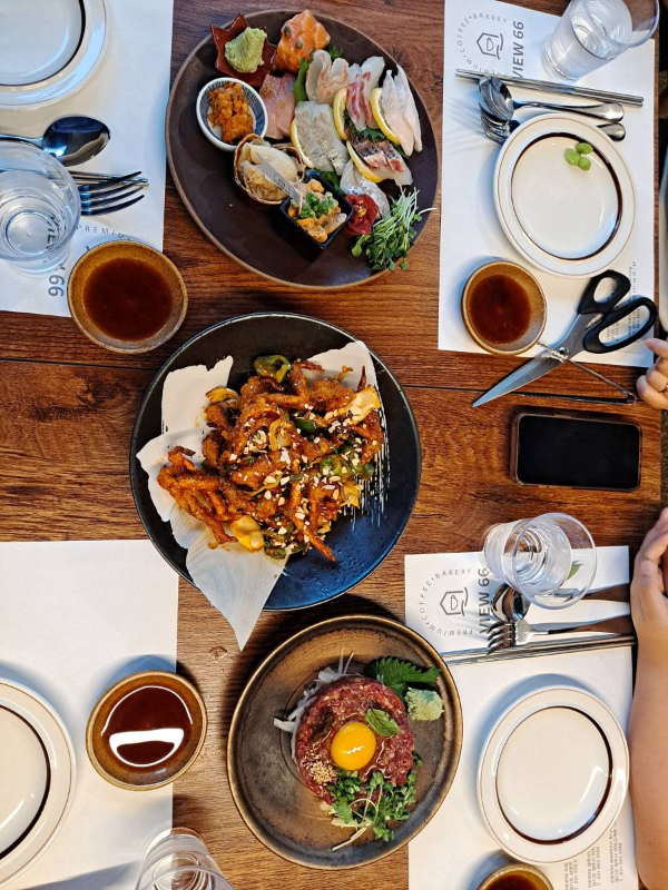 뷰66 메뉴 항공샷