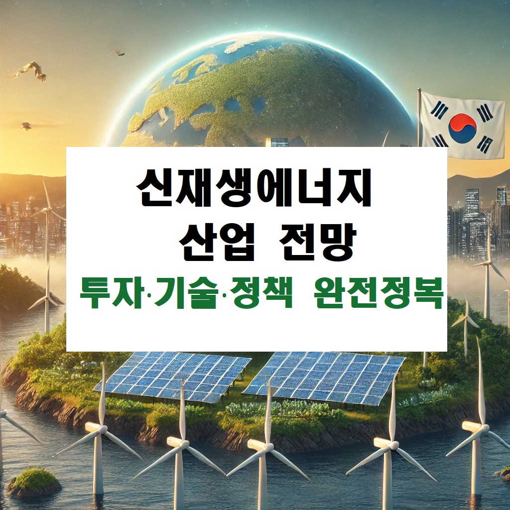 신재생에너지 산업 전망 투자&middot;기술&middot;정책 완전정복