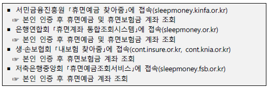 휴면예금-휴면보험금-찾기