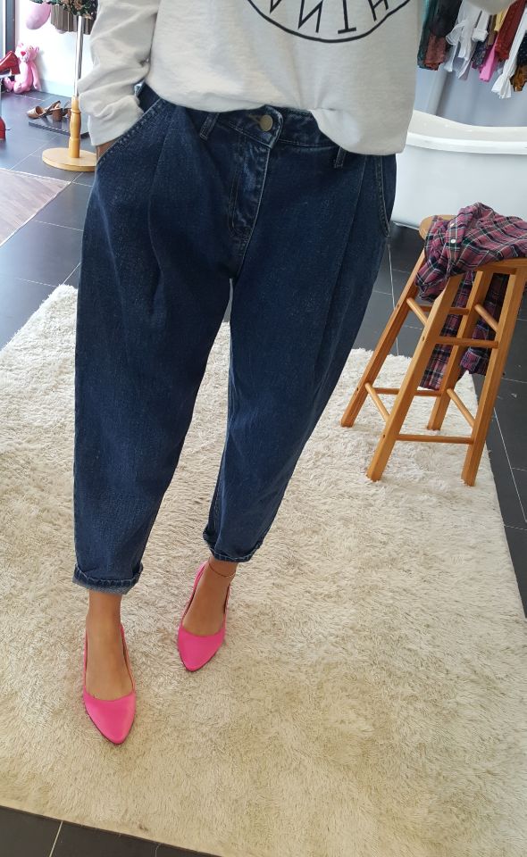 보이핏 데님팬츠