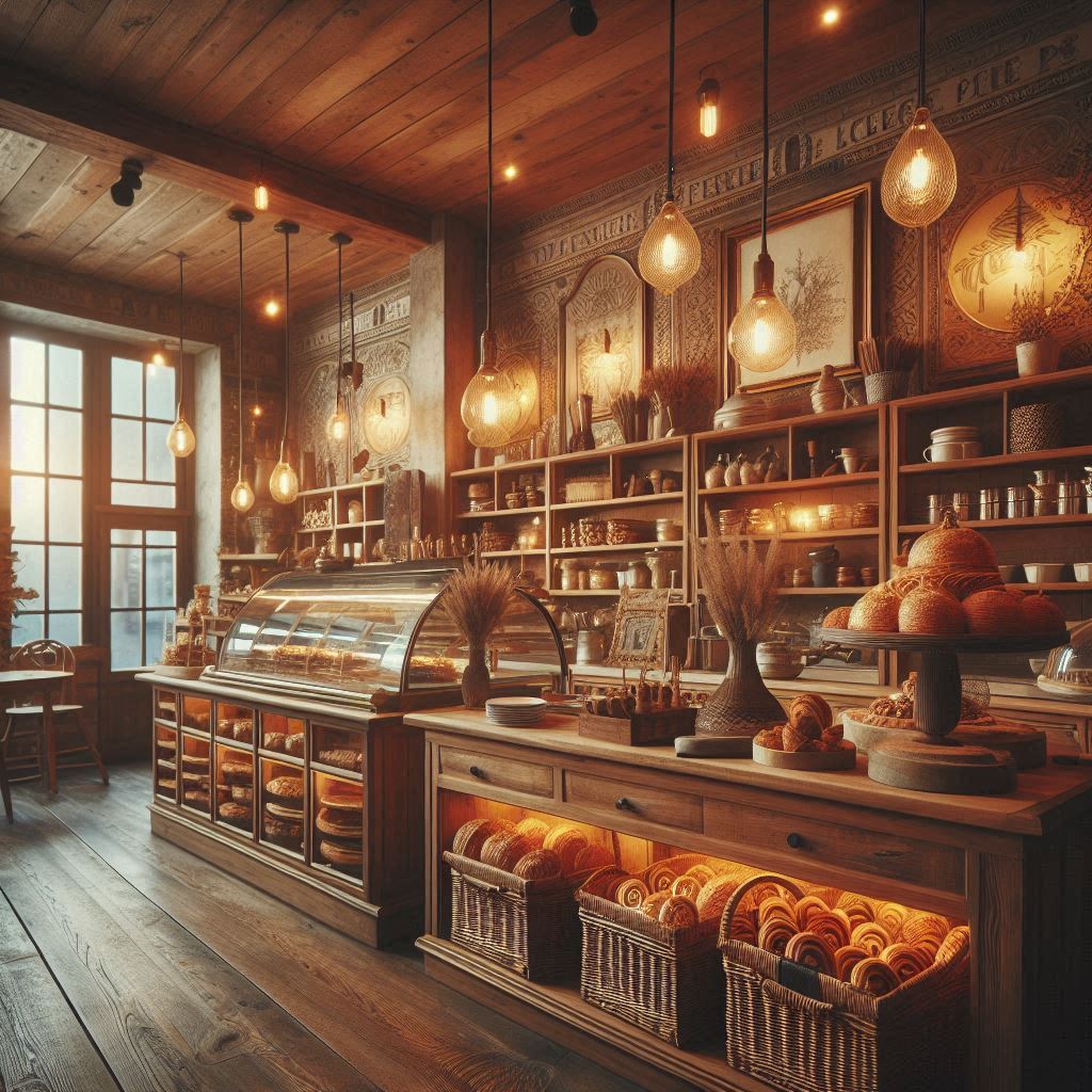 베이커리 배경