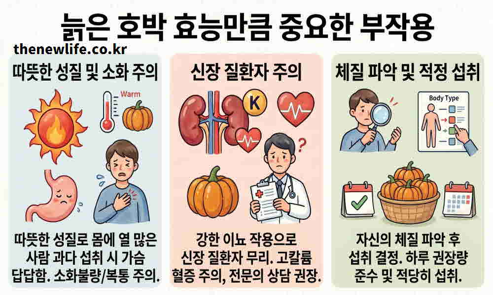 늙은 호박 효능 부작용