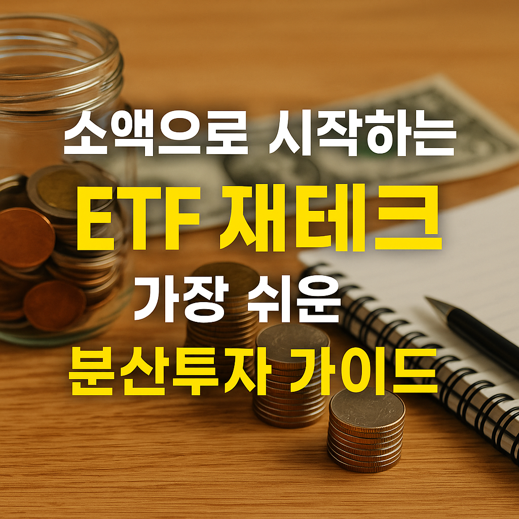 소액으로 시작하는 ETF 재테크 – 가장 쉬운 분산투자 가이드