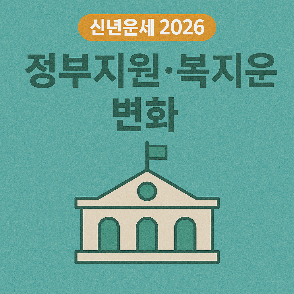 신년운세 2026 정부지원