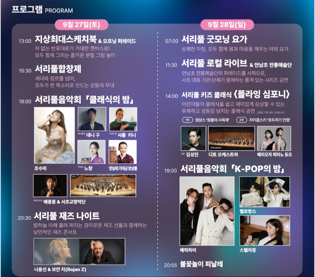 라인업 정리
