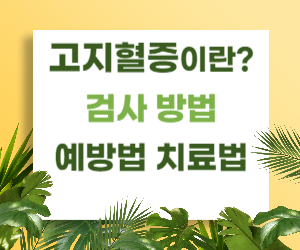 고지혈증 개념, 이상지질혈증 차이, 검사 방법, 예방법, 치료법