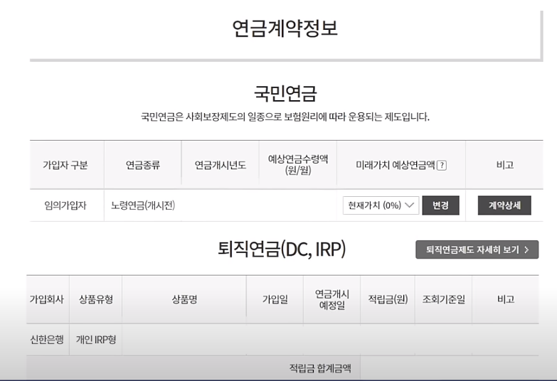 국민연금과 퇴직연금