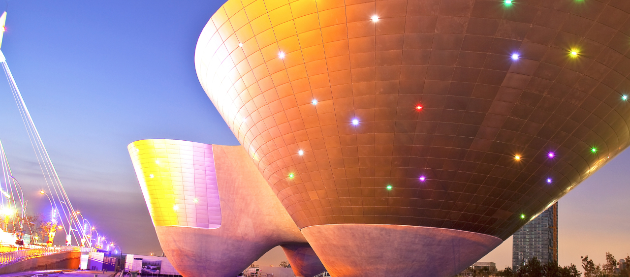 송도 트라이보울 전시문화센터 이미지