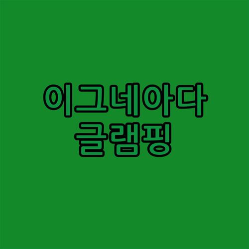 이그네아다 롱고스페어 글램핑 완벽 분..