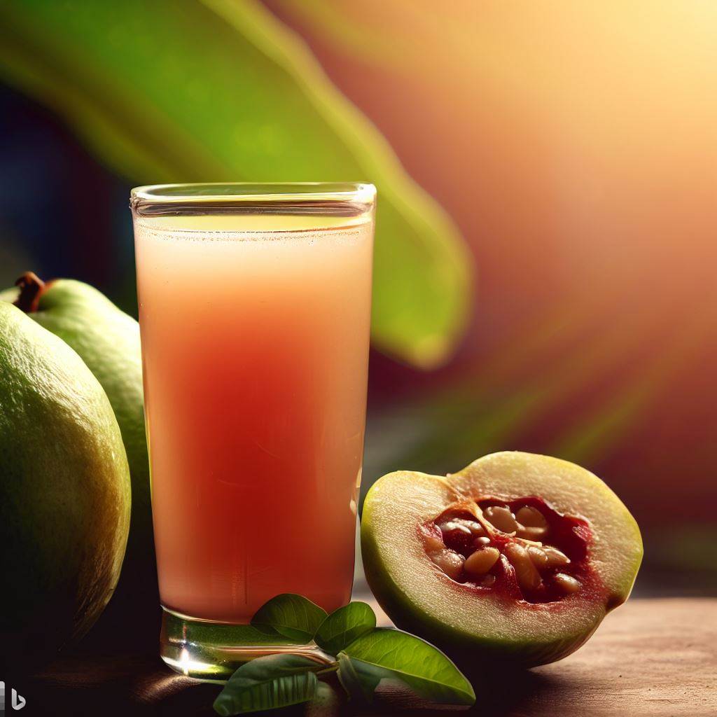 구아바 주스 이미지