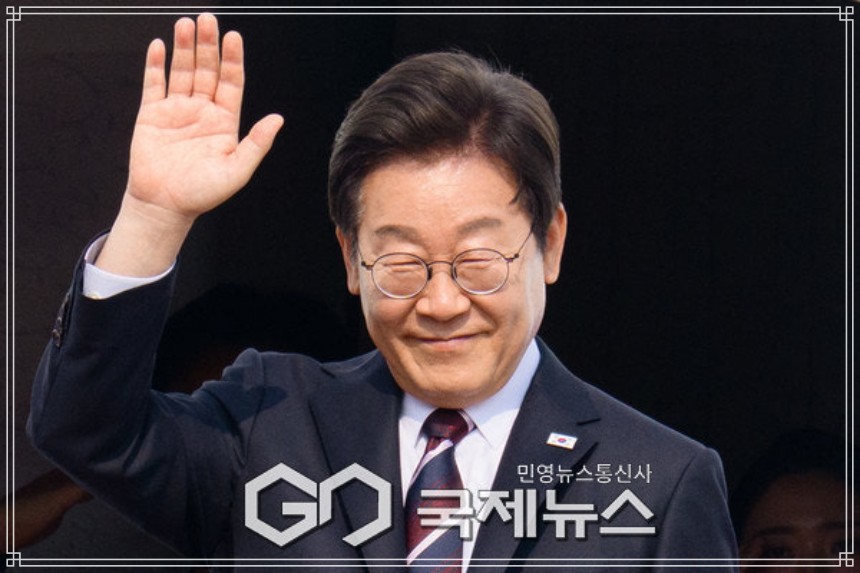 이재명 대통령 프로필 관련 사진
