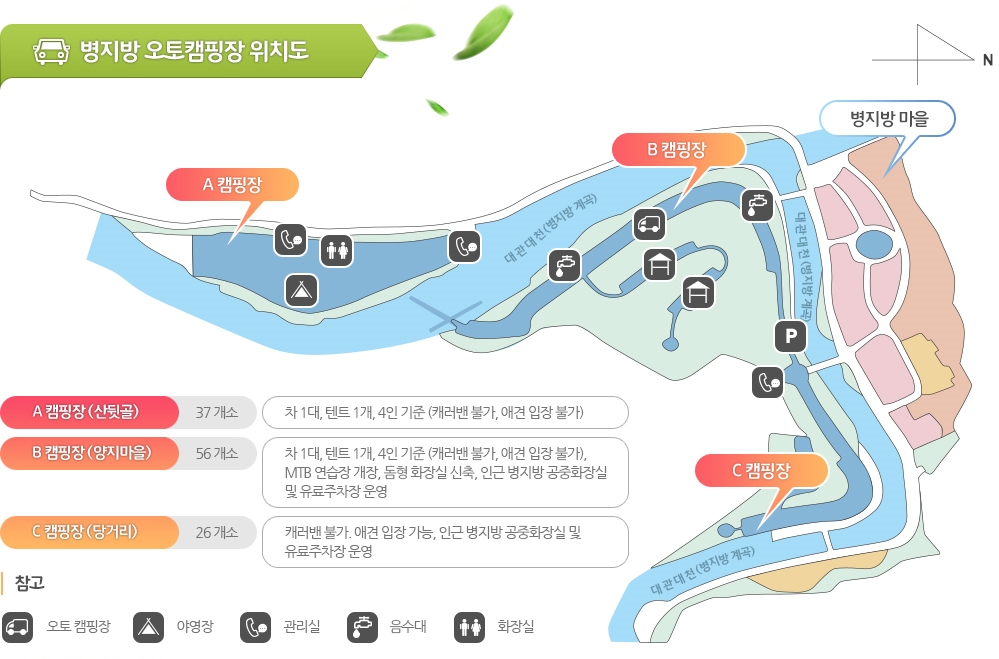 병지방 오토캠핑장