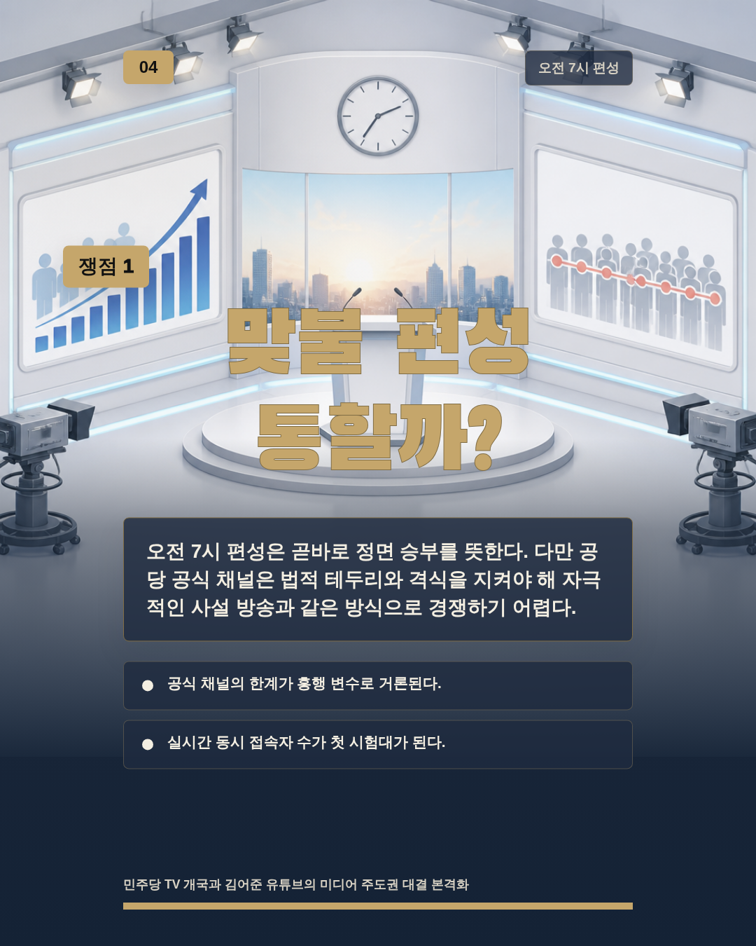 맞불 편성 통할까?