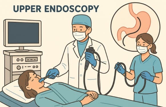 내시경하는사진