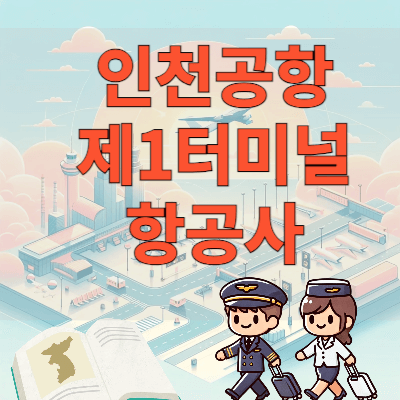 인천공항-제1여객터미널-항공사
