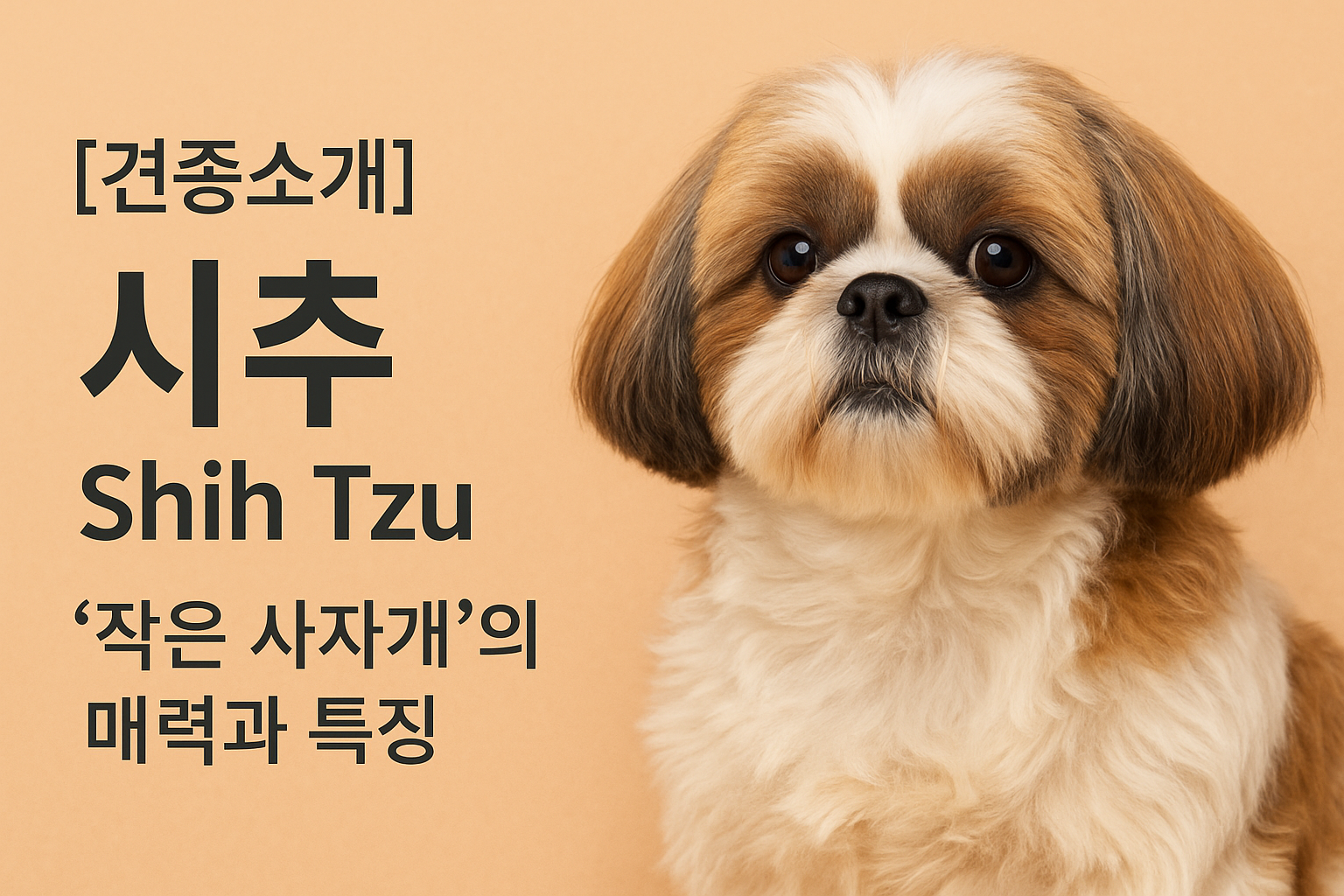 견종소개 시추 이미지