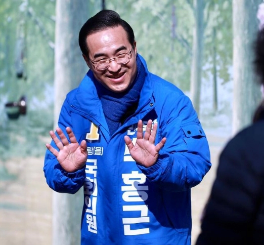 민주당 박홍근 중랑을 여론조사 지지율