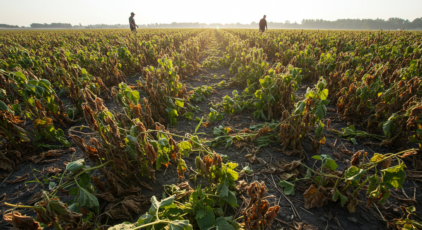 damage to crops