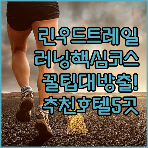 린우드 인터어반 트레일 러닝 가이드 ..