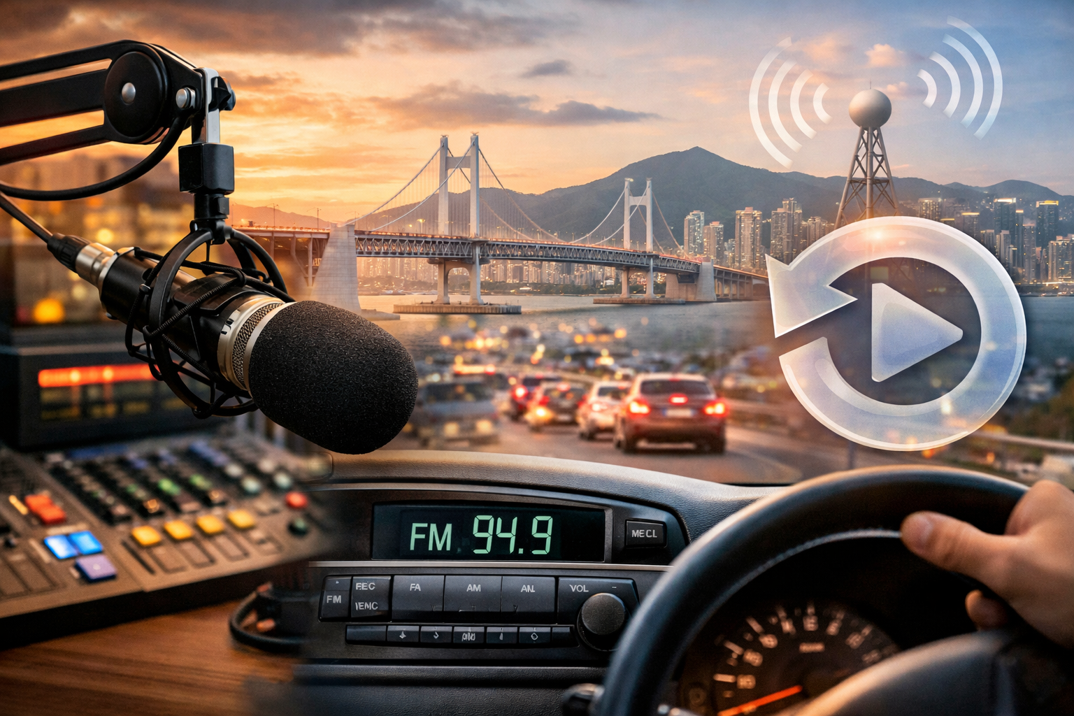 부산교통방송 라디오 주파수부터 실시간 듣기·다시듣기까지 완벽 정리 관련 사진