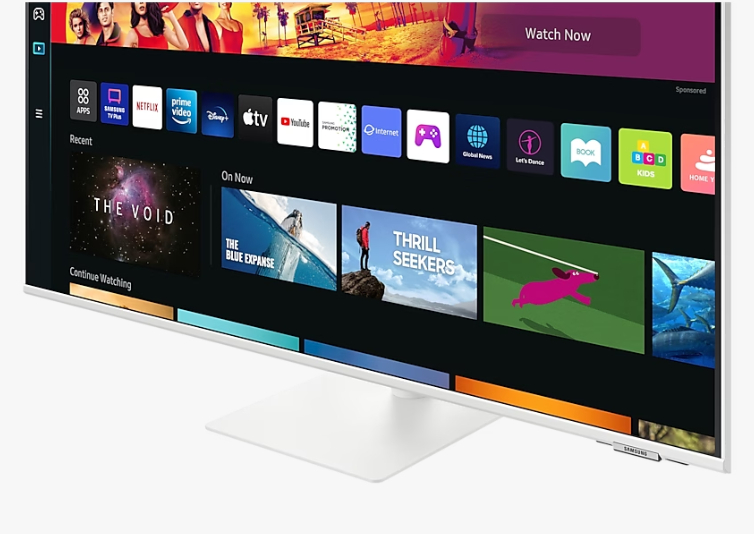 삼성전자 2023 M7 42인치 스마트모니터 M70B 색상 화이트