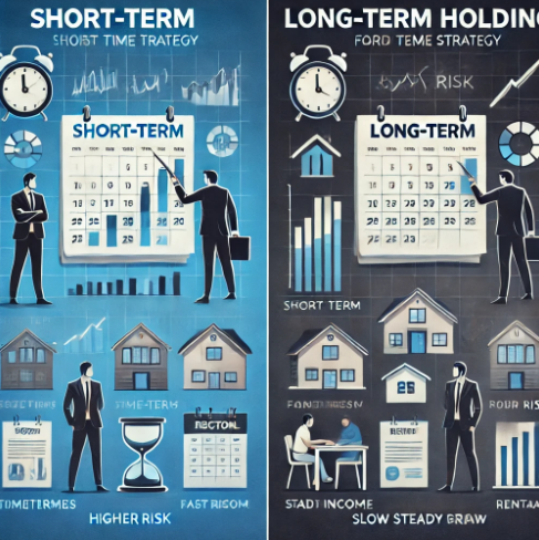 경매 단타, 장기보유
