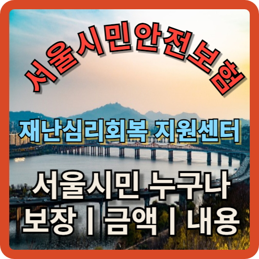 재난심리회복 지원센터 신청대상, 지원내용, 비용 및 신청방법