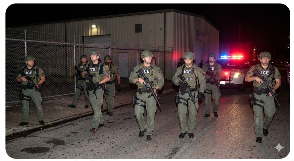 폭주하는 미국 ICE