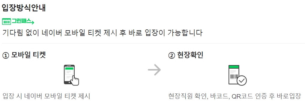 그린티켓, 그린패스