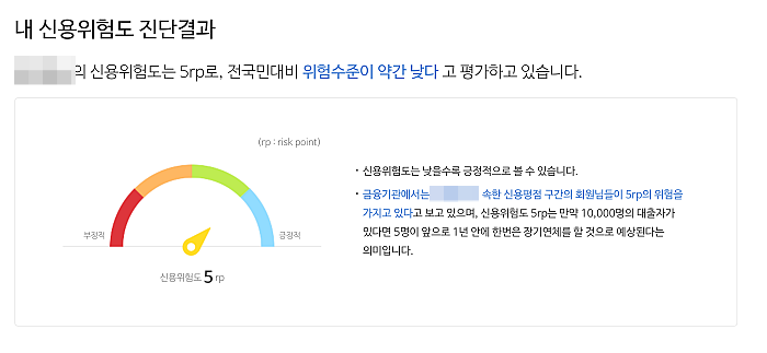 신용위험도-진단결과-화면