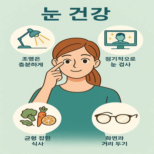 눈건강 관련 이미지