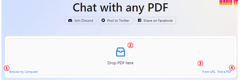 Chatpdf 사용법