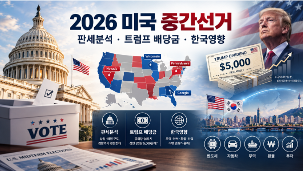 2026 미국 중간선거 판세와 한국 영향