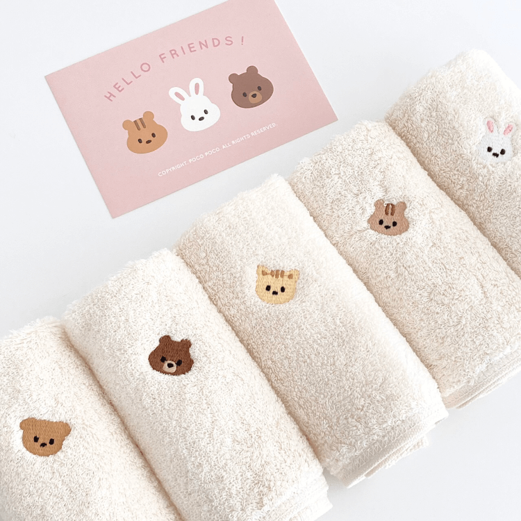 향기롭고 뽀송뽀송한 수건 