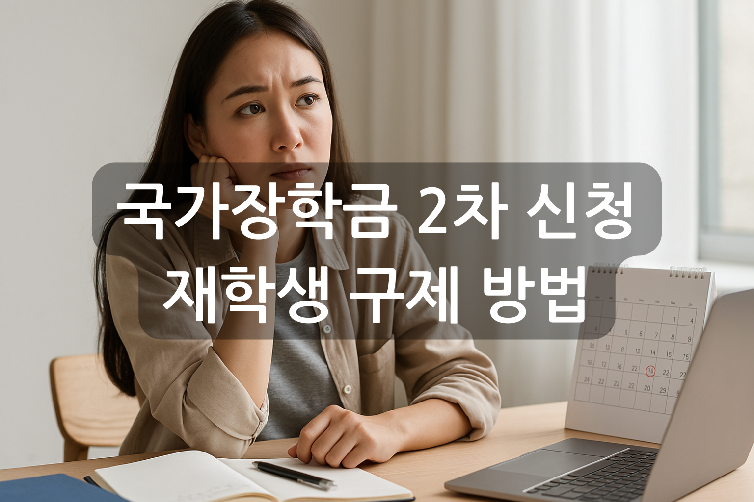 국가장학금 2차 신청 재학생 구제 방법