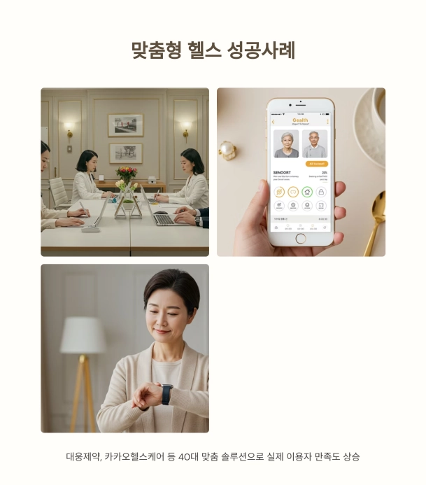 맞춤형 헬스케어 서비스, 40대를 위한 추천 가이드