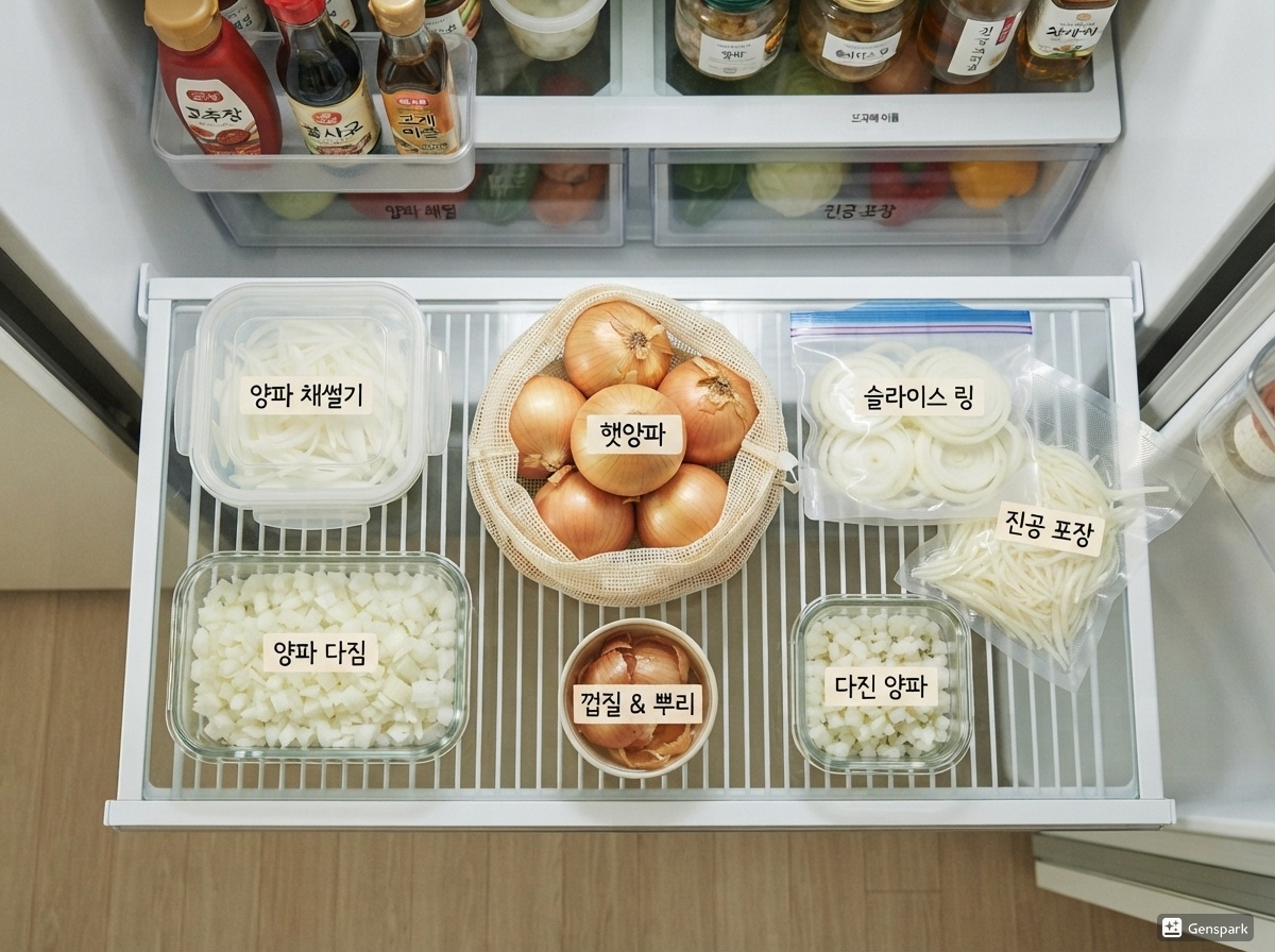 양파 보관법 (상온보관, 냉장보관, 냉동보관)