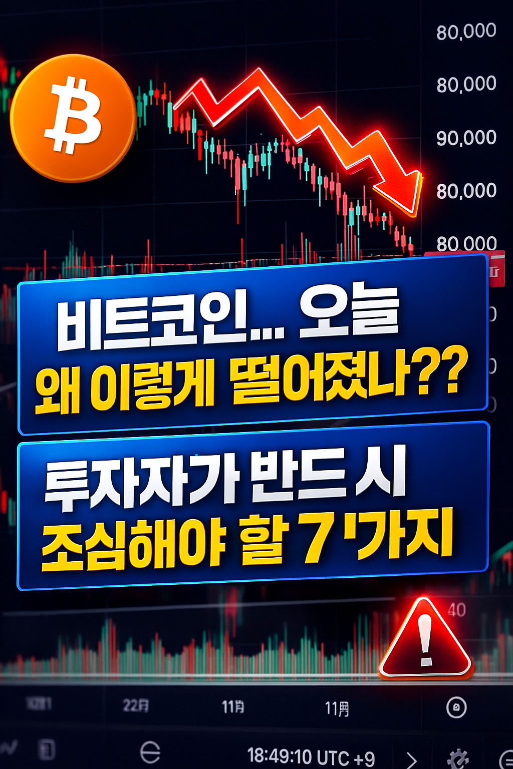 비트코인 하락장? 매수 및 차트 분석