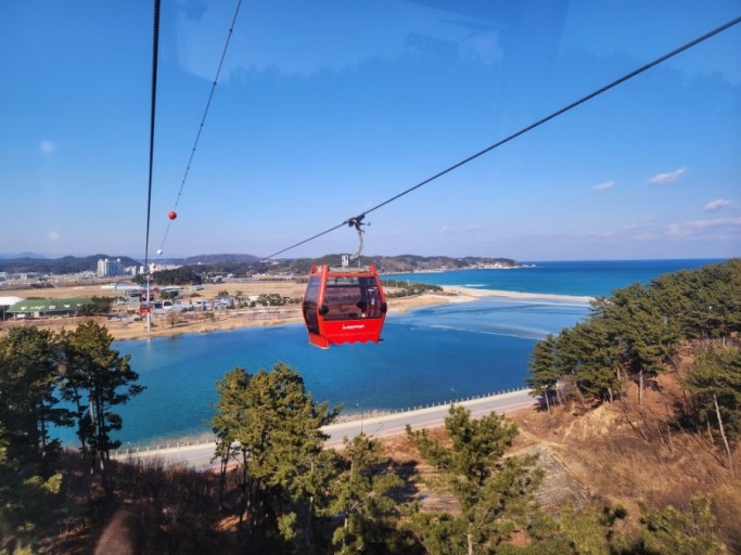 울진 케이블카 사진